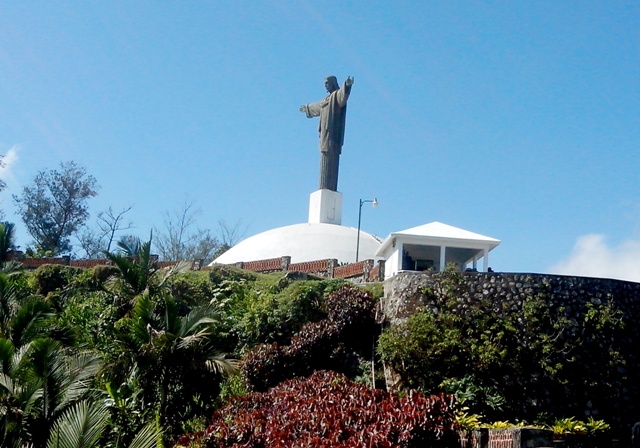 Le christ r&eacute;dempteur de Puerto Plata-Cr&eacute;dit photo : Osman J&eacute;r&ocirc;me